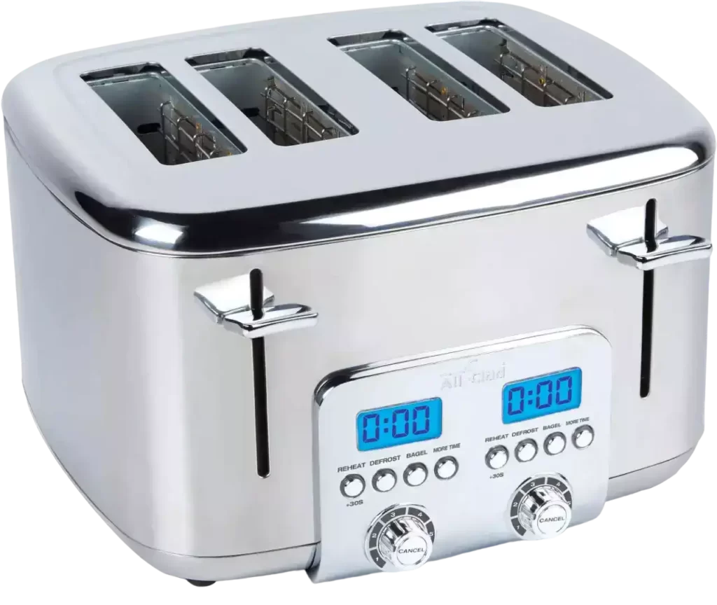 All-Clad Stainless Steel Digital Toaster 4-Slice