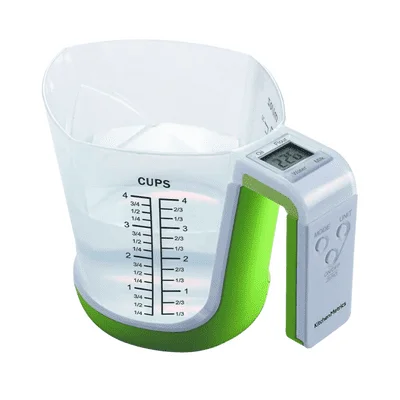 Kitchen Metrics Digital Kitchen Food Scale and Measuring Cup