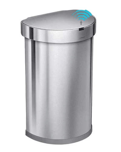 Simplehuman Semi-Round Sensor Trash Can