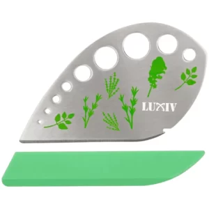 Luxiv 9-Hole Herb Stripper Tool