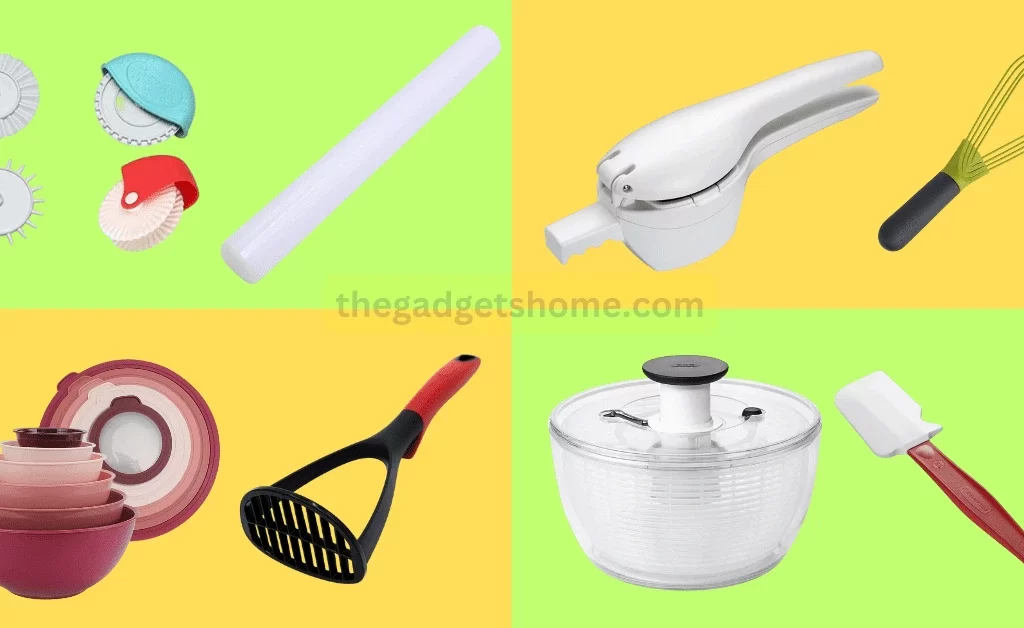 Plastic and Hard Rubber Kitchen Tools