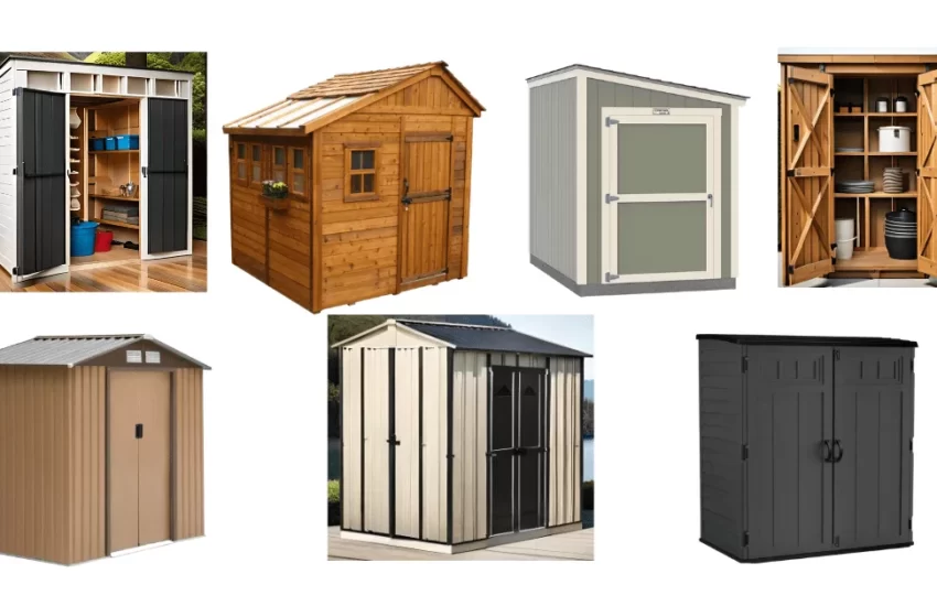 9 Outdoor Solid Storage Cabinet & Shed