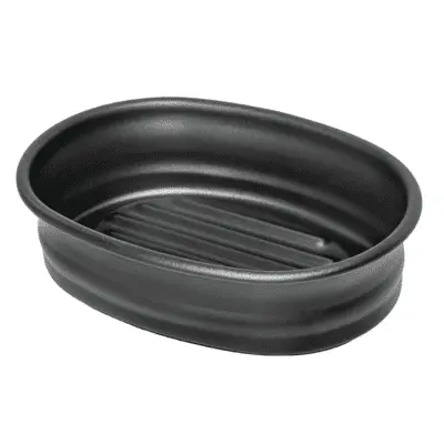 Matte Black Soap Dish for Vanity