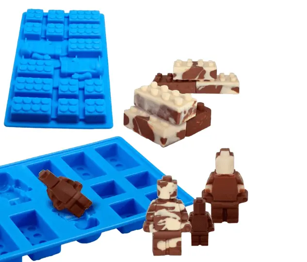 Lego Lover's Silicone Mold for Ice, Chocolate, Candy