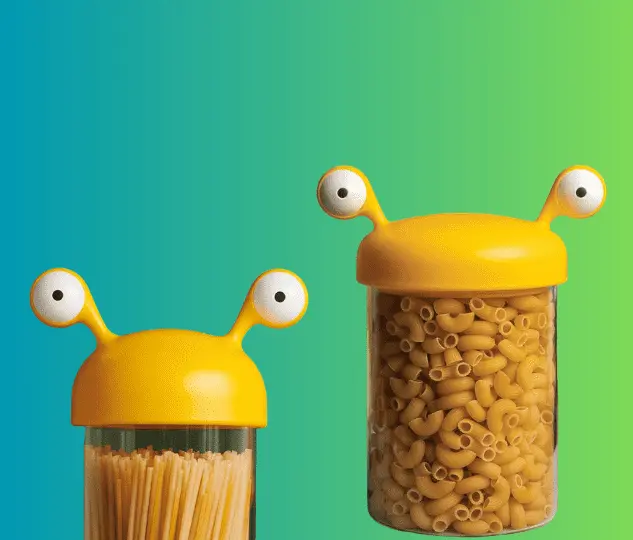 OTOTO Noodle & Pasta Monster Kitchen Canisters