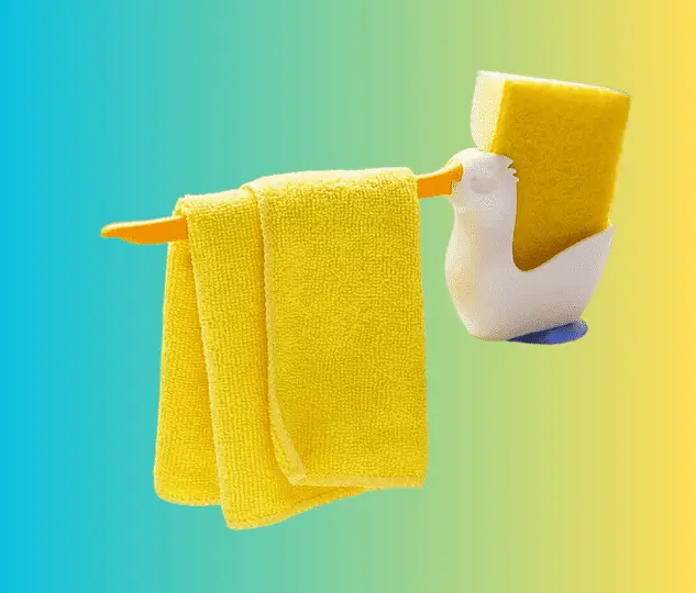 PELEG DESIGN Pelix Plastic Sponge and Cloth Holder