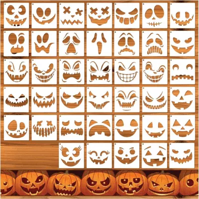 Pumpkin carving kit Halloween kitchen decor
