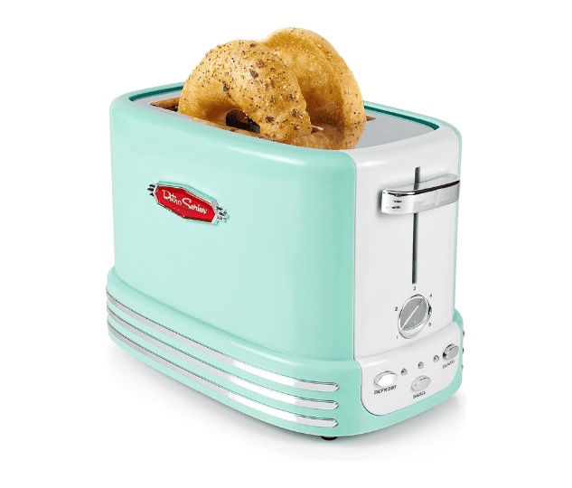 Nostalgia Retro Wide 2-Slice Toaster