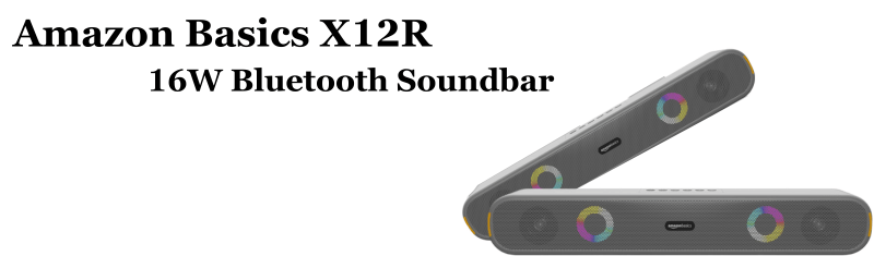 Amazon Basics X12R 16W Bluetooth Soundbar